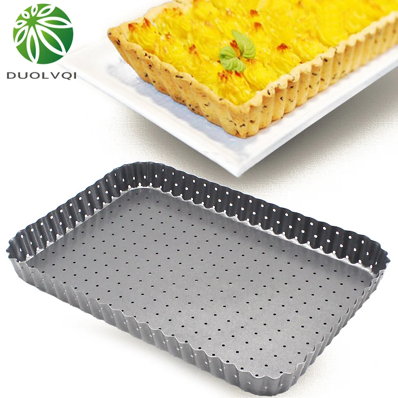 Круглый прямоугольный противень для выпечки пиццы торта практичные сковородки