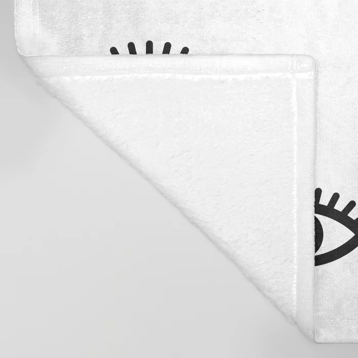 Глаза Ресницы плед с рисунком мандалы дизайн глаза Флисовое одеяло s и косичкой