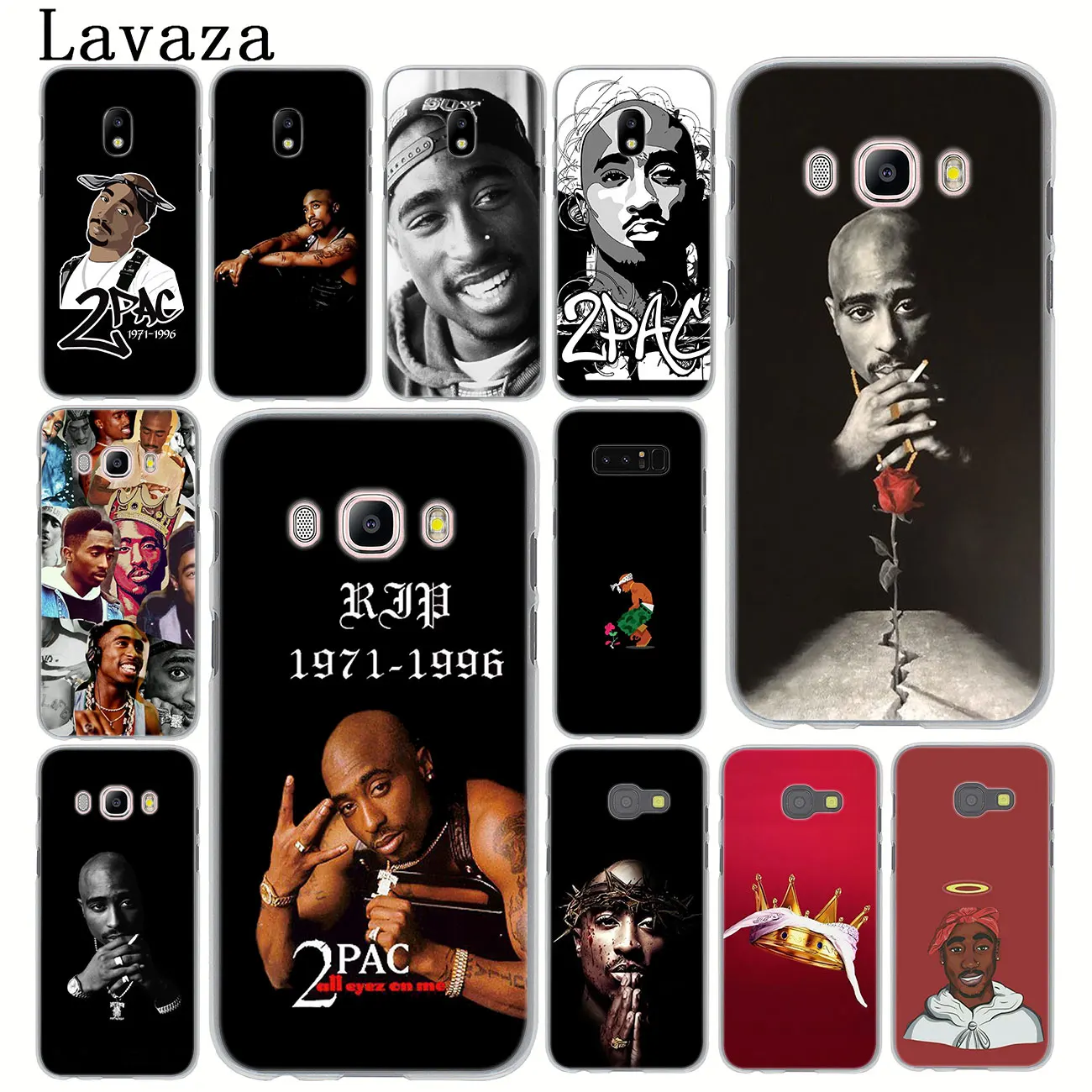 2pac Тупак Корона 2 pac Rap поп чехол для телефона samsung Galaxy J8 J7 Duo J4 J5 J6 плюс 2018 2017 2016 J2 J3