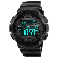 digital sport watch men alarm high school student youth table outdoor waterproof double time multi function chronograph watch