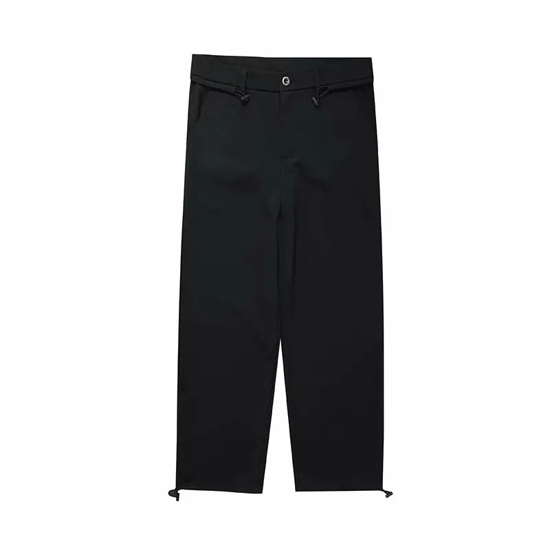 

Spring new fall feeling small trousers male Korean version of the trend loose students straight wide-leg casual suit trousers