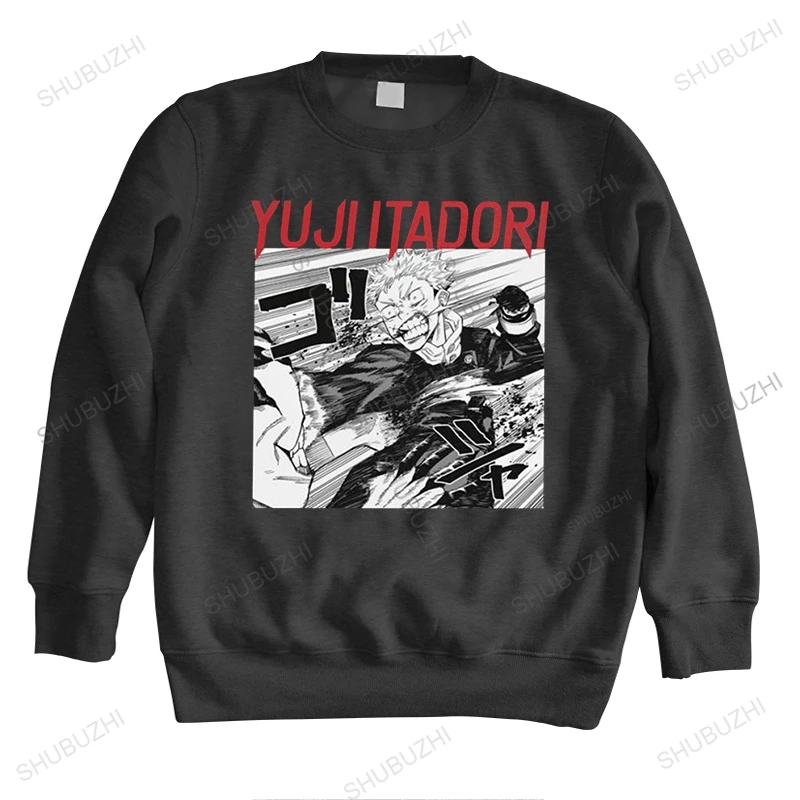 

Толстовка мужская с капюшоном, японское аниме, крутая хлопковая толстовка с капюшоном в стиле японского аниме, юцзи итадори сукуна, манга юю...