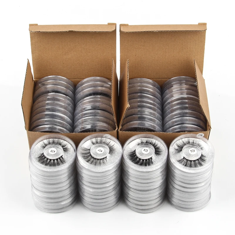 Оптовая продажа ресницы серо коричневого цвета оптом 4/20/50/100 пар Накладные