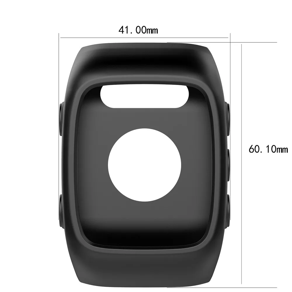 silicone cover for polar m430 m400 smartwatch running sport gps case replacement protector frame shockproof watch accessories free global shipping