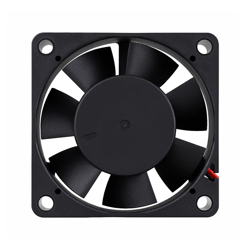 2 pcs gdstime 60x60x20mm 6020 12v 24v dual ball 3d printer cooler fan 60mmx20mm brushless machine equipment dc motor cooling fan free global shipping