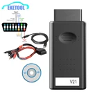 Программатор ECU MPPS V21 новейшей версии V21.0.1.3, добавляет больше функций, чем MPPS V18 V16 с пробойным тройным кабелем EEPROM