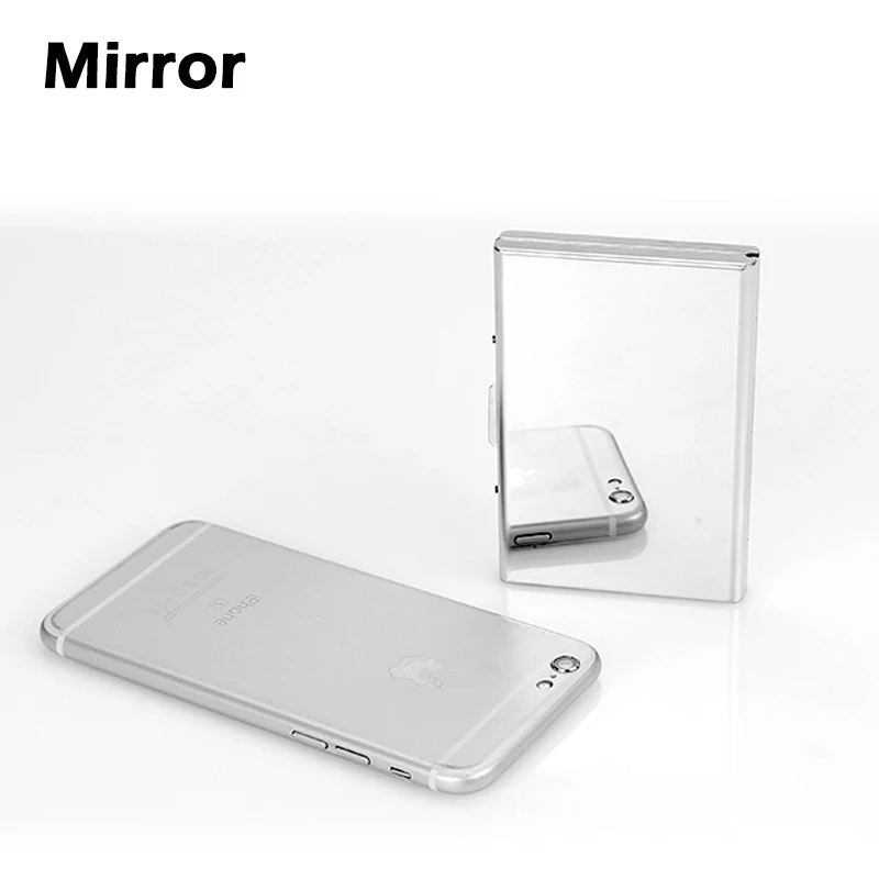 1pcs Stainless Steel Credit Card Box Case Holder Slim Anti Protect Travel ID Cardholder Women Rfid Wallet Metal Porte Carte |