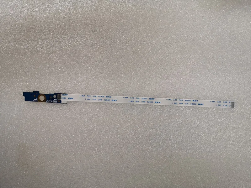 

Плата кнопки питания с кабелем для Dell Inspiron 15-5000 5565 5567 LS-D802P NBX0001YY00