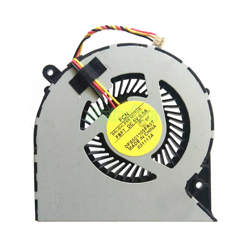 Кулер для ноутбука Toshiba satellite C850 C850D C855 C870 C870D C875 L870 L870D FBFT DFS501105FR0T 3 контакта 14