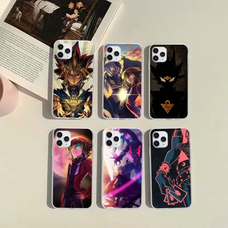 

yugioh Duel Monsters Phone Case For iphone 13 12 11 x xs xr 7 8 6 se 5 pro max mini 2020 soft Cover Fundas TM