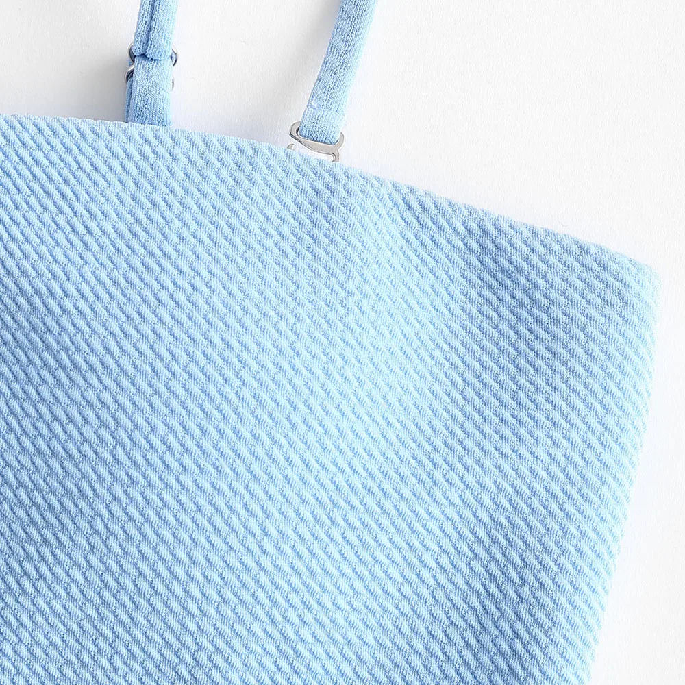 Женский раздельный купальник на бретельках с мягкой подкладкой | Женская одежда