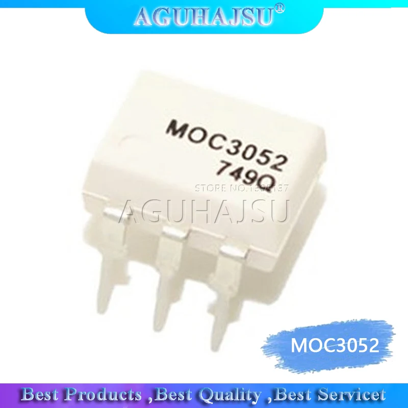 10 шт. MOC3052 DIP6 Новый оптопара двунаправленный тиристорный драйвер|ic dip| |