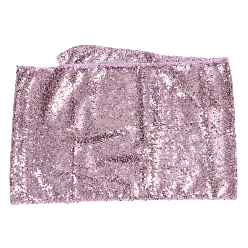 Прямоугольная Банкетная скатерть с блестками Настольная дорожка для свадебного