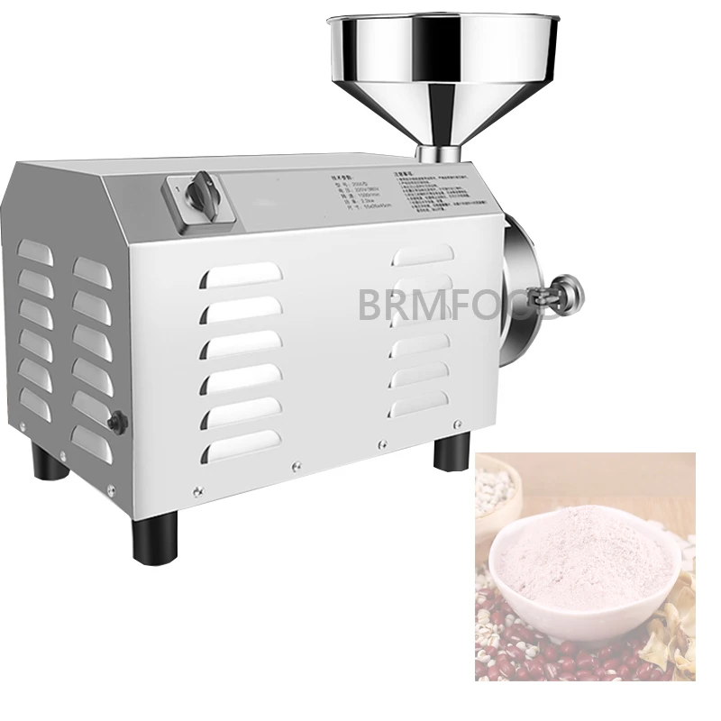 

Multifunctional Stainless Steel Electric Medicine Superfine Grinder Commercial High Speed Universal Crusher