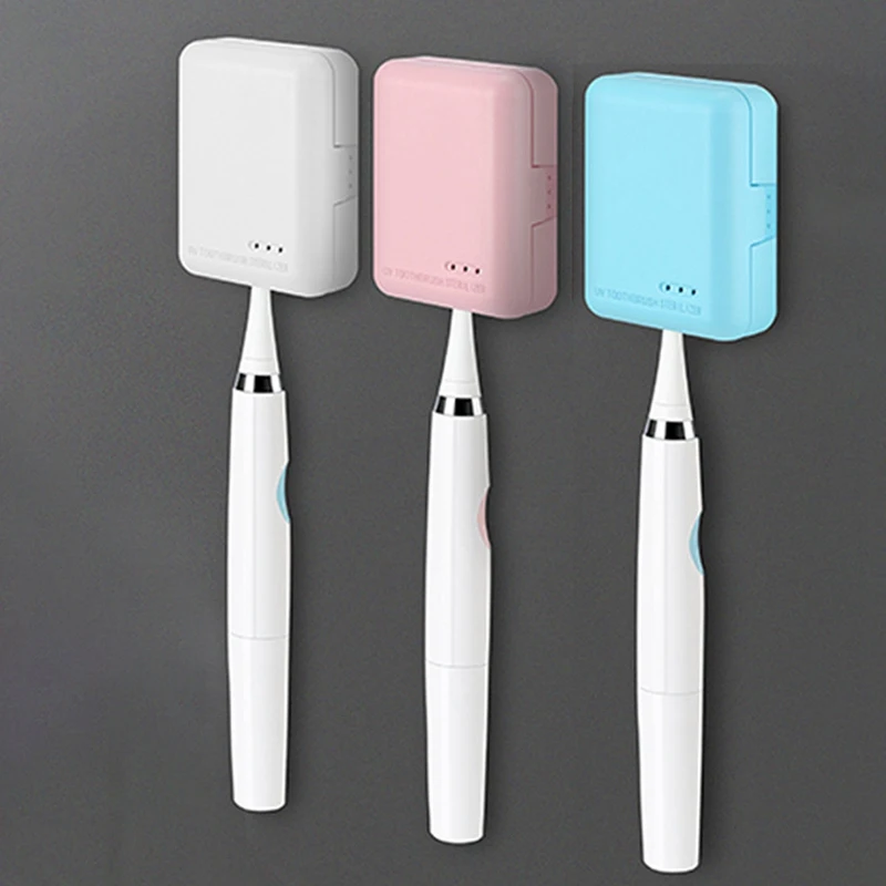 

Wall Mount Toothbrush Disinfection Box Bathroom Bathroom Holder Tool
