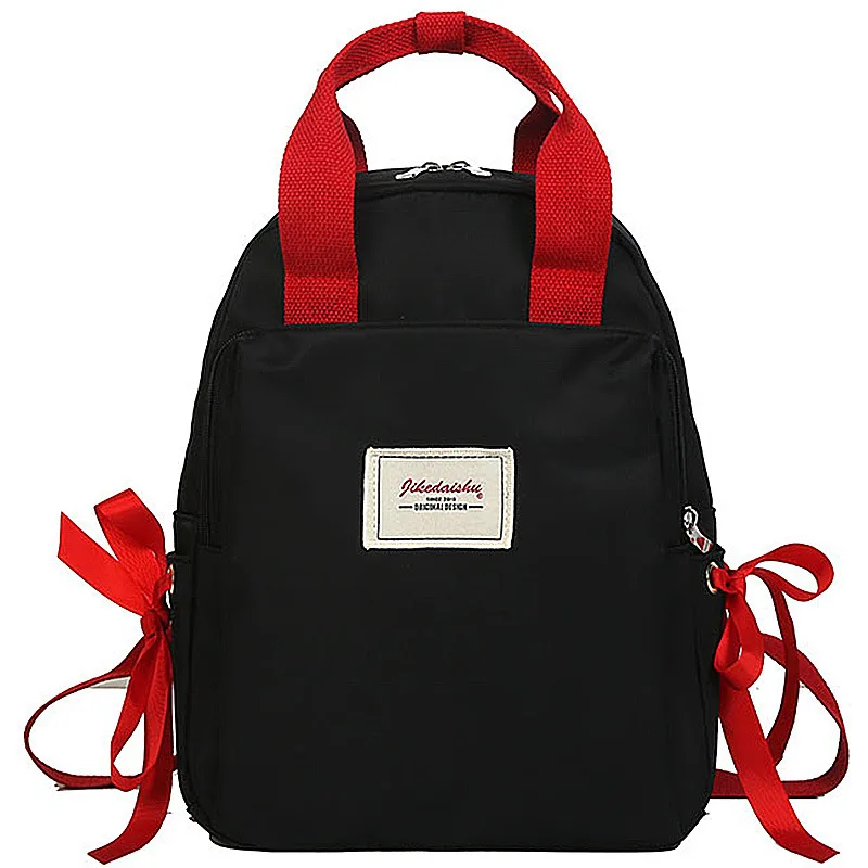 Small Backpack Female Rucksack Women Shoulder-Bags Floral-Print Travel Preppy-Style Girls | Багаж и сумки
