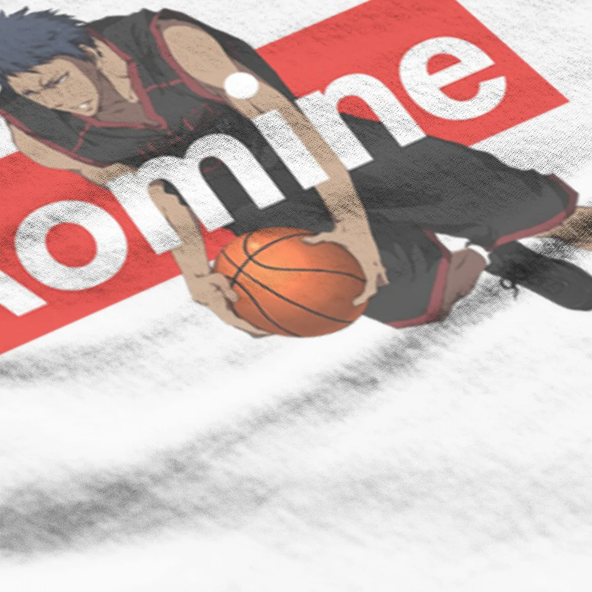 Хлопковая футболка Daiki с принтом Kuroko без корзины Спортивная аниме серия для
