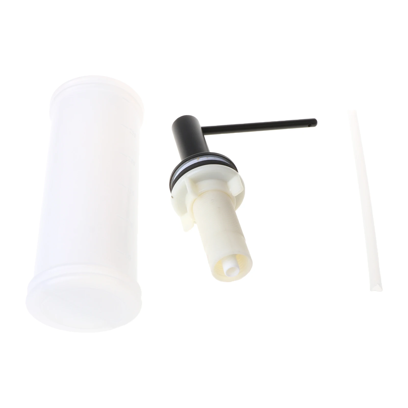 

304 Stainless Steel Liquid Soap Dispenser Press-push Type Detergent Holder Bottle for Home Kitchen Sink Use Supplies