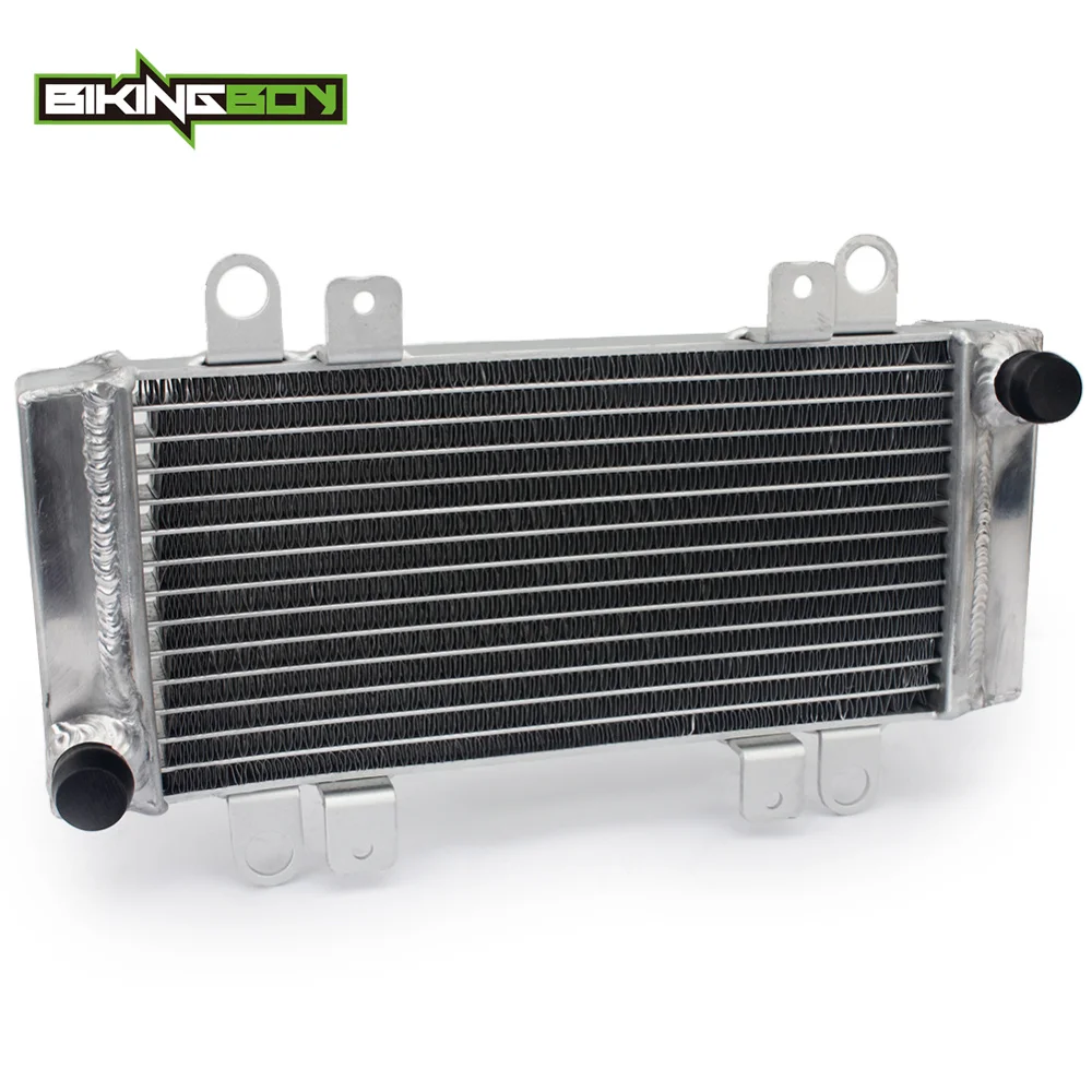 

BIKINGBOY For Kawasaki Ninja 250 R 09 10 11 12 Engine Water Cooling Cooler Radiator OEM 39061-0122 Aluminum Alloy Core Polished