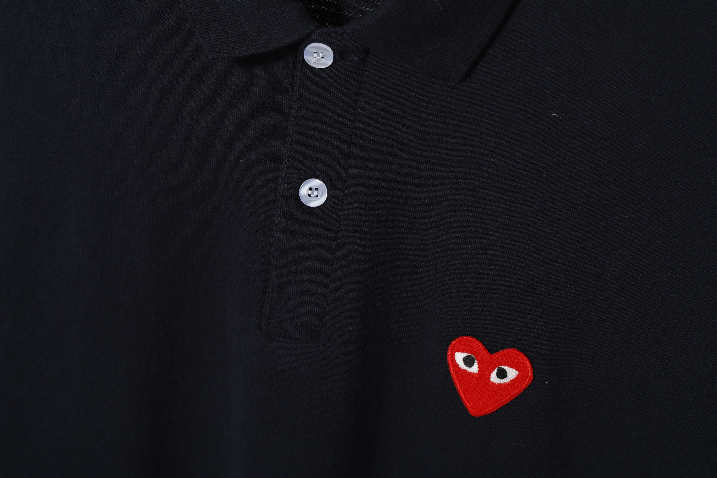 

Couple Summer PoLo T-shirt Love-heart Embroidery pure cotton Short Sleeve Couple PoLo T-shirt