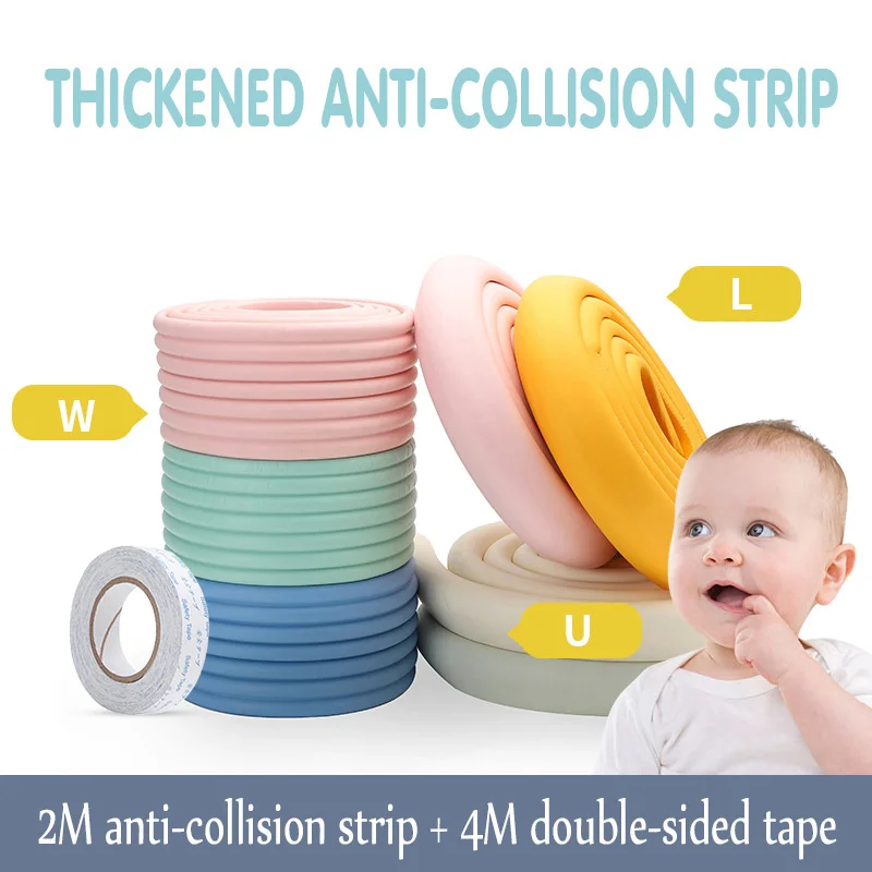 2M Baby Safety Corner Protector from Children Home Furniture Corners Angle Protection Child Table Tape | Мать и ребенок