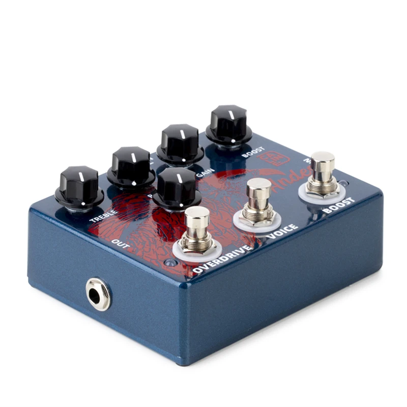 Caline DCP-11 Andes Boost + Pure Sky Overdrive 2-in-1 Guitar Effect Pedal True Bypass Electric Guitar Parts & Accessories enlarge