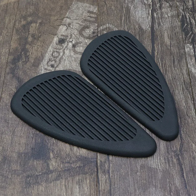 Мотоциклетные Противоскользящие прокладки для бака защитные наклейки боковые