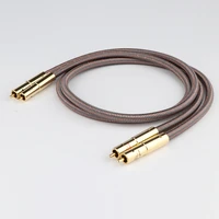 hifi rca cable accuphase 40th anniversary edition rca interconnect audio cable gold plated plug