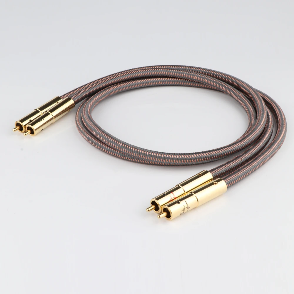 Кабель Hifi RCA Accuphase 40 е юбилейное издание соединительный аудиокабель с