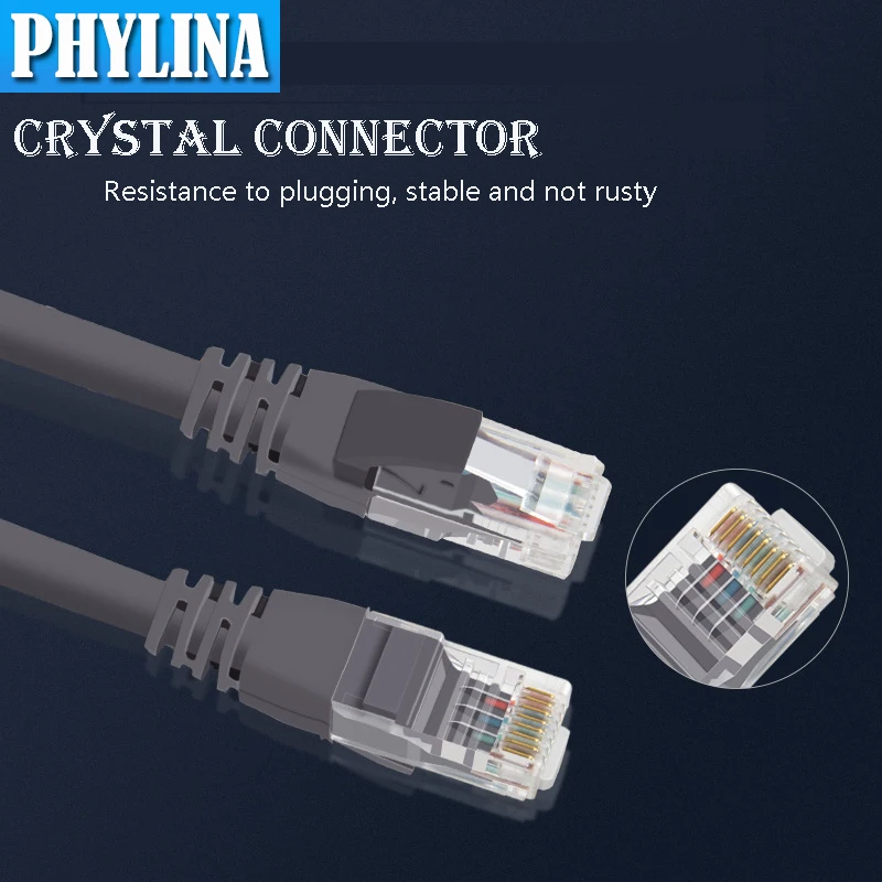 Ethernet кабель RJ45 Cat7 1 шт. Lan UTP RJ 45 для совместимой сети патч корда модемного
