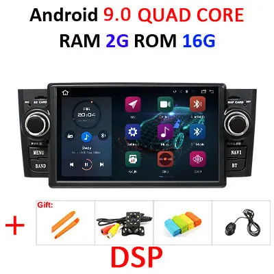 9.0 2G 16G DSP 4G 64G DSP Android 9,0 автомобильный dvd-плеер для Fiat Grande Punto Linea 2007-2012 gps навигация Мультимедиа Радио экран - Цвет: 9.0 2G 16G DSP