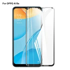 2 шт. ультратонкая защита для экрана из закаленного стекла для OPPO A15s полноэкранная защита для OPPO A 15s