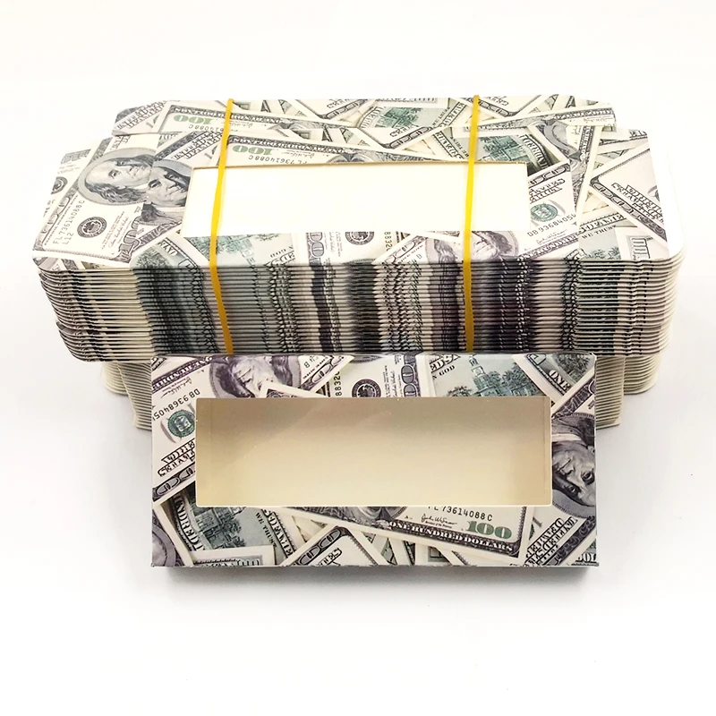 Новый 50 шт. 25 мм ресницы упаковочная коробка для ресниц посылка бумажная цветная