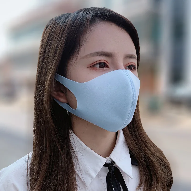 2 шт./лот Новая маска для лица тканевая моющаяся защитная унисекс дышащая