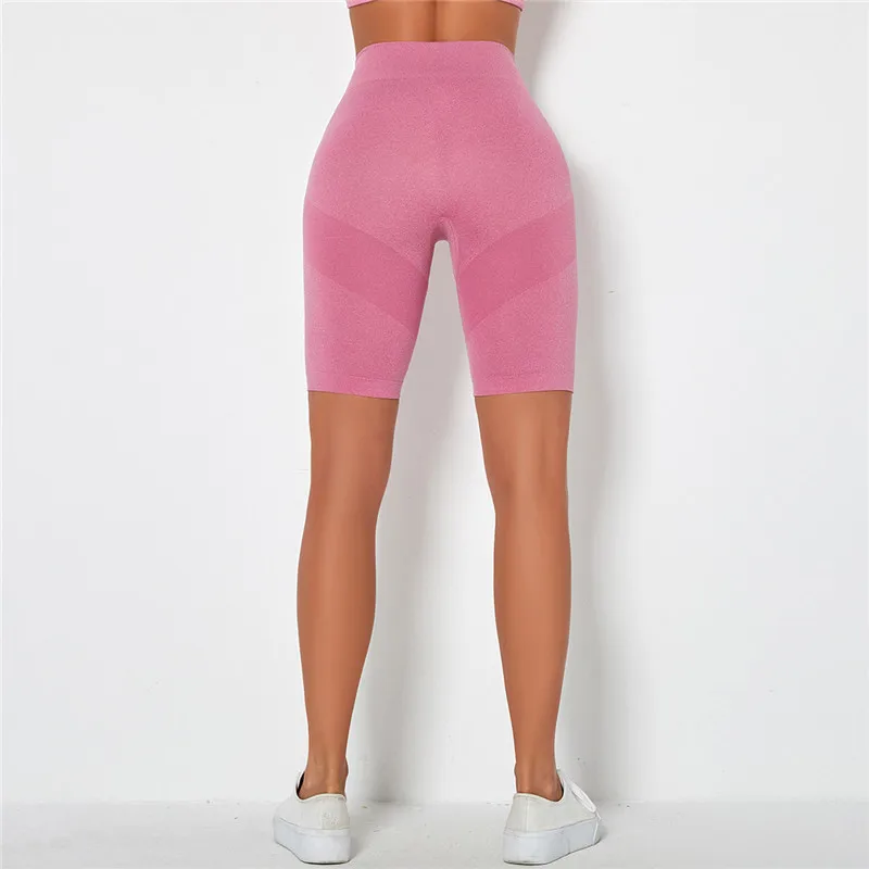 

High Waist Seamless Biker Shorts For Women Fitness Biker Shorts Push Up Cycling Short Sexy Booty Leggings Squat Proof Gym Legins