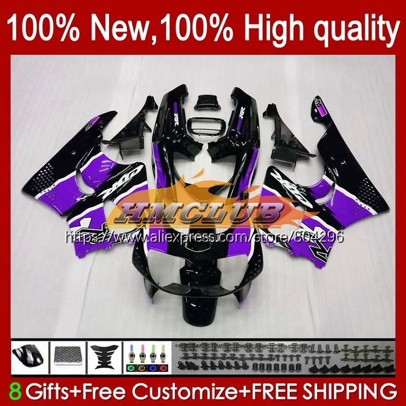 

Body kit For HONDA CBR900 CBR893 RR CBR 900 893RR 8No.82 CBR893RR 94 95 96 97 CBR900RR 1994 1995 1996 Black purple 1997 Fairing