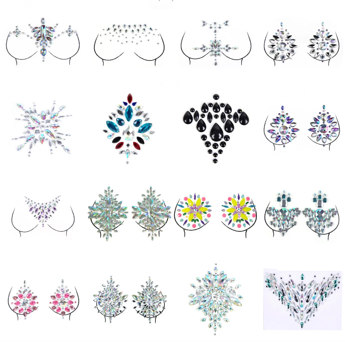 

1 шт./пара, прозрачные наклейки на бюстгальтер, невидимые самоклеющиеся накладки на грудь и соски, накладки на бюстгальтер, наклейки на коври...