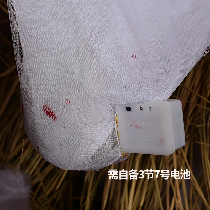 Украшение на Хэллоуин 1 8 м подвесной перевернутый свет светильник вация звуком