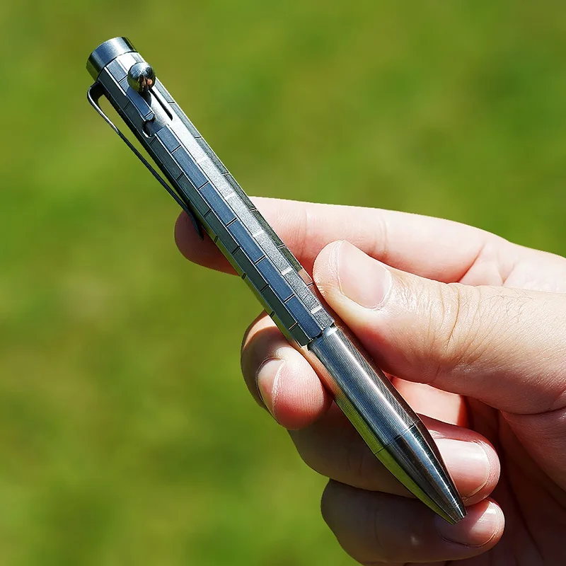 Оригинальная ручка из титанового сплава тактическая для защиты