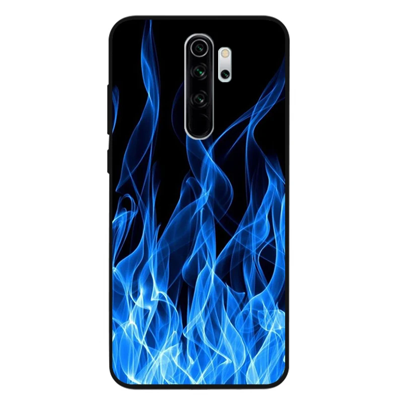 Мультяшный чехол для телефона с огнем и пламенем Xiaomi Redmi note 9 8 7 6 5 4 Pro S redmi 4A 4X Plus 5A 7A
