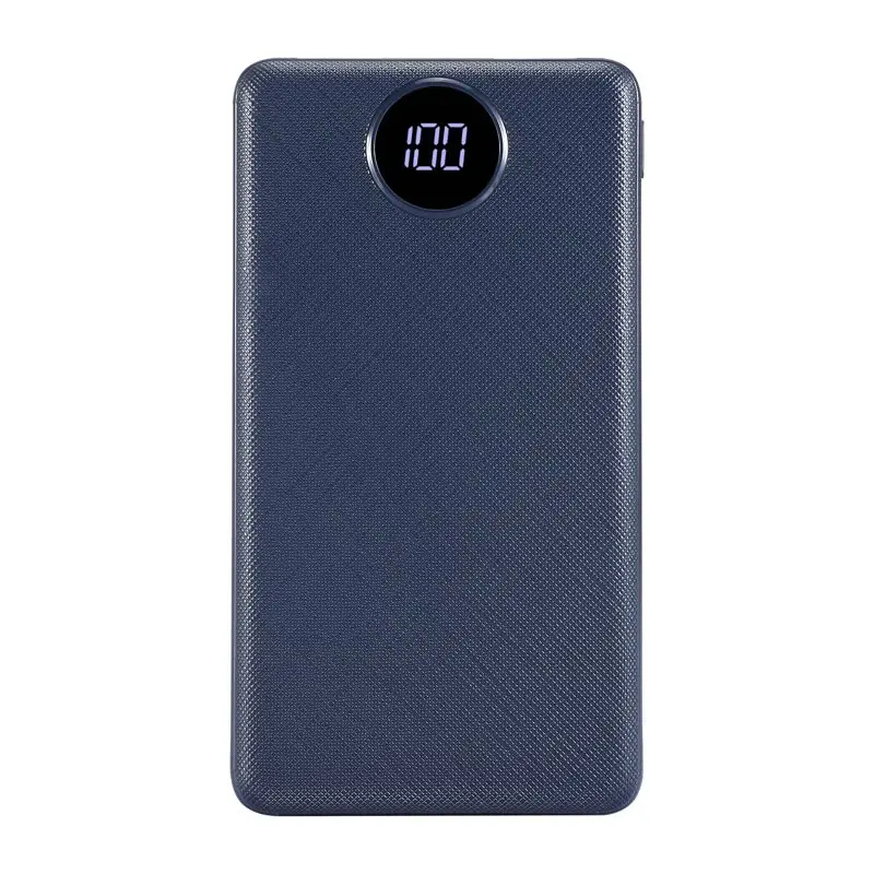 SOODOO 10000 мАч Внешний аккумулятор для IPhone Samsung Xiaomi Powerbank 2 USB быстрая зарядка внешний