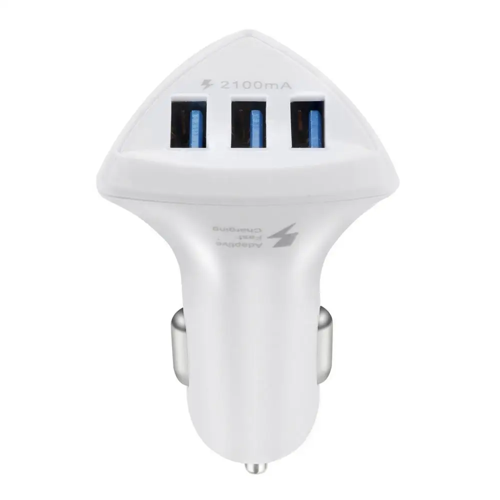 USB 3 0 адаптер Автомобильное зарядное устройство с двумя портами usb для