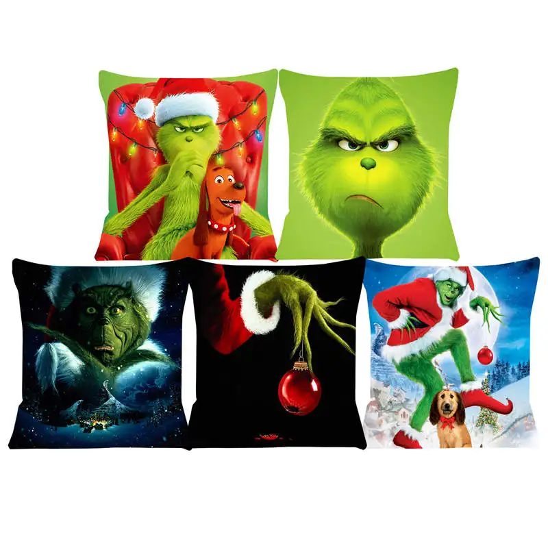 Рождественская наволочка для автомобильной подушки декоративные гостиной
