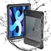 ip68 real waterproof case for ipad air 4 10 9 2020 pro 11 10 2 2021 mini 6 8 3 5 4 full protection clear cover tablet case capa