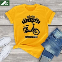 funny piaggio ciao t shirt motorcycle women clothing graphic womens shirts piaggio ciao mens clothes ladies tops cotton tees 3xl