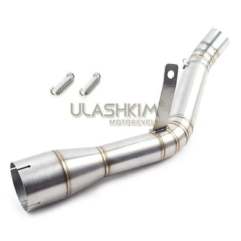 Мотоцикл Полная выхлопная средняя труба соединение трубы Круглый 51 мм Глушитель