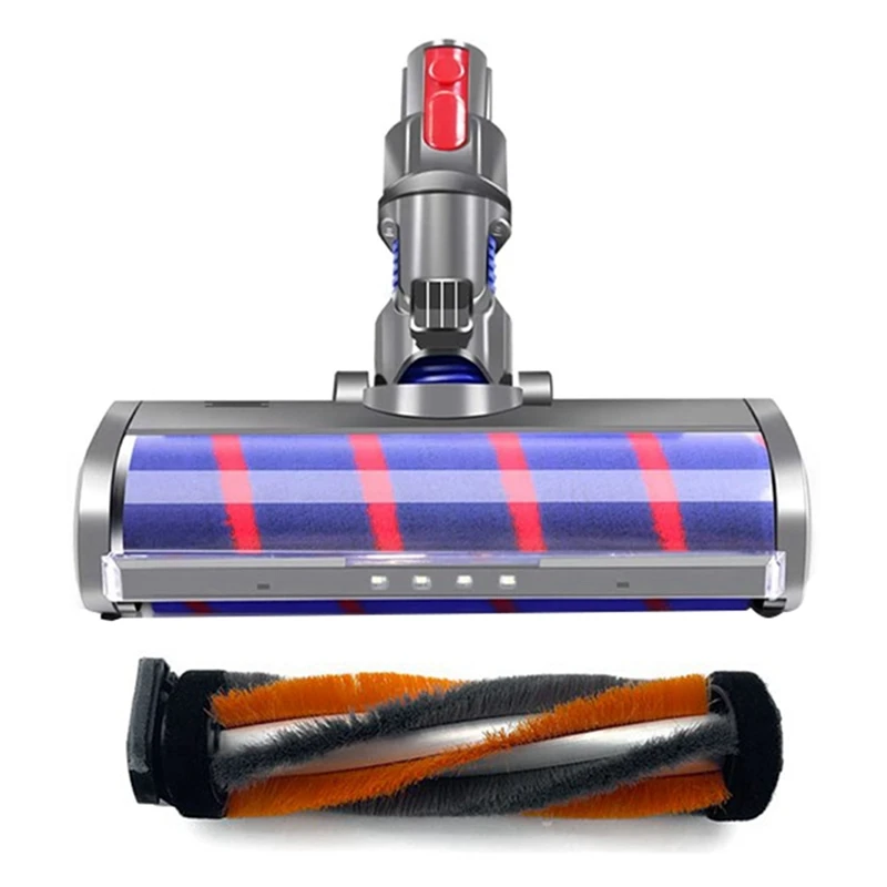 

Soft Roller Brush,Cleaner Head Accessory Attachment Replacement For Dyson V7 V8 V10 V11 Cordless Vacuum Cleaner