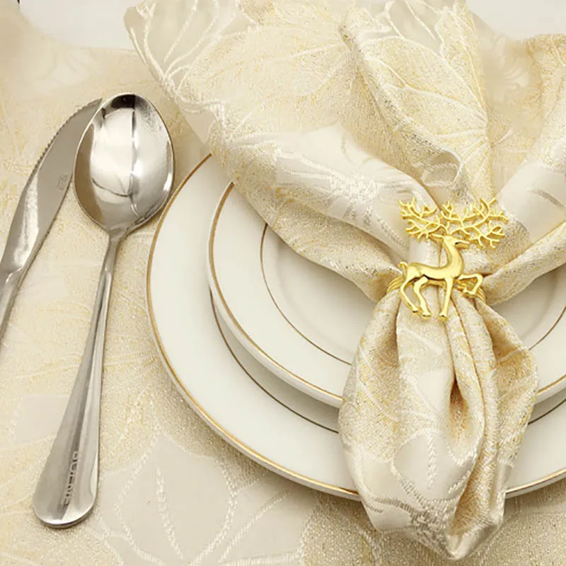 

Multipurpose Table Decor Western Style Party Birthday Napkin Rings for Wedding Dinner Family Gatherings Decoration Tissue Holder