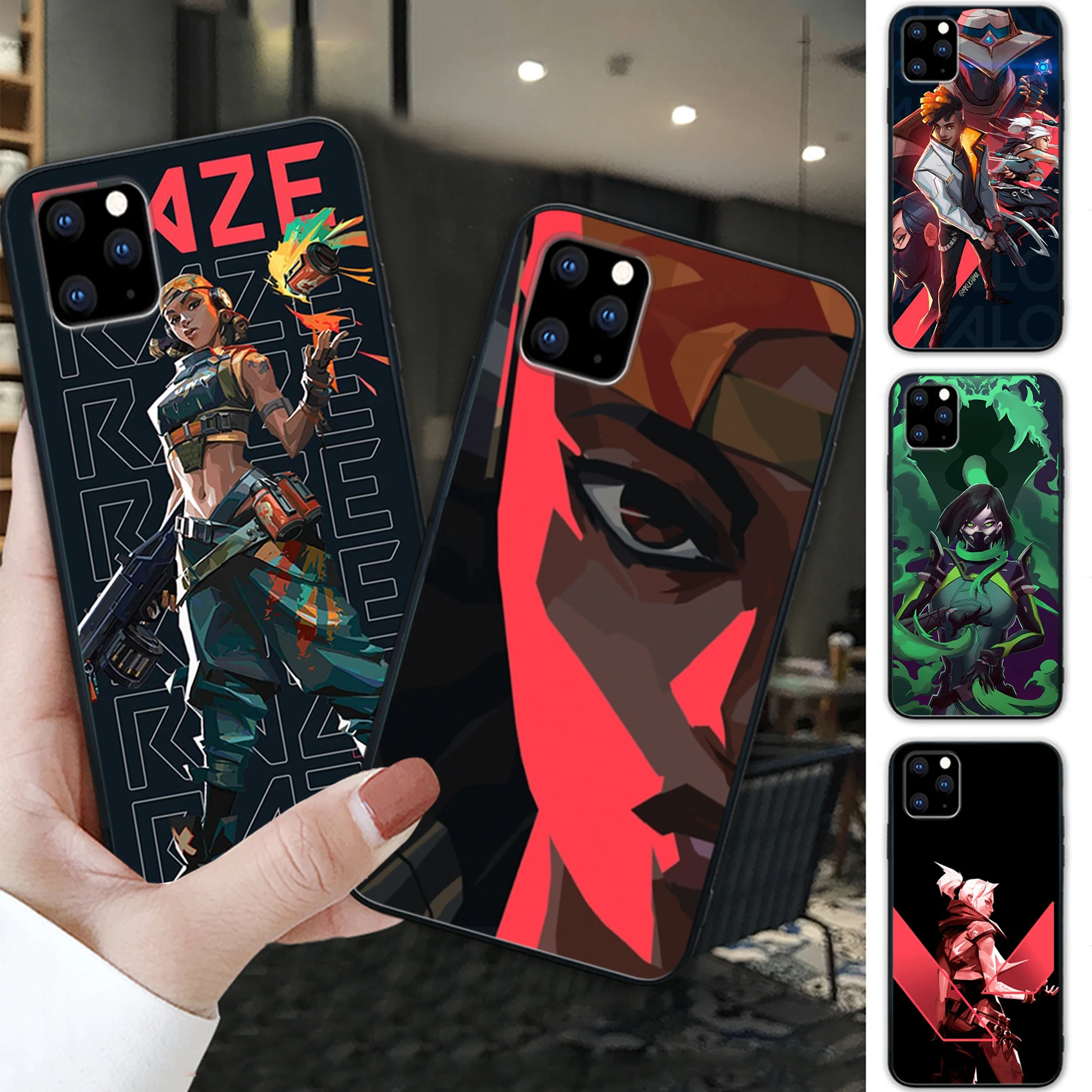 

Funny Capa Valorant Mobile Phone Case For Samsung Galaxy A50 A50s A30 A70 A51 A71 A80 A91 A31 Cover