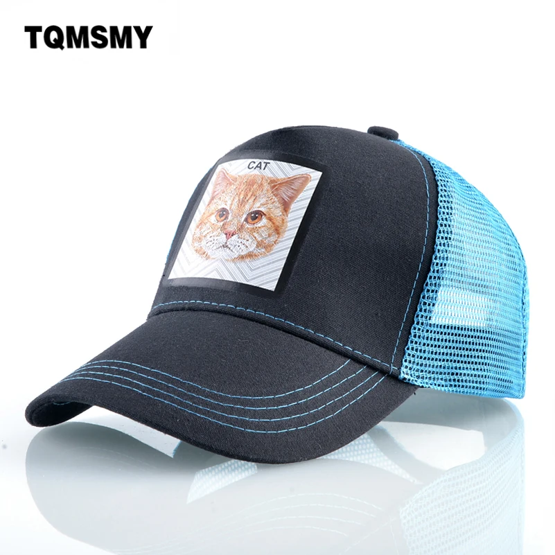 Женская Бейсболка в стиле хип хоп с принтом кота|Мужские бейсболки| |